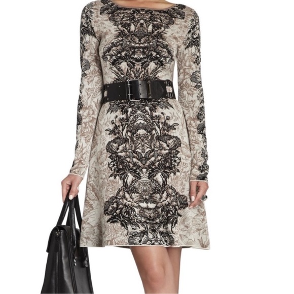 BCBGMaxAzria Regan silk blend sweater dress - Picture 4 of 11